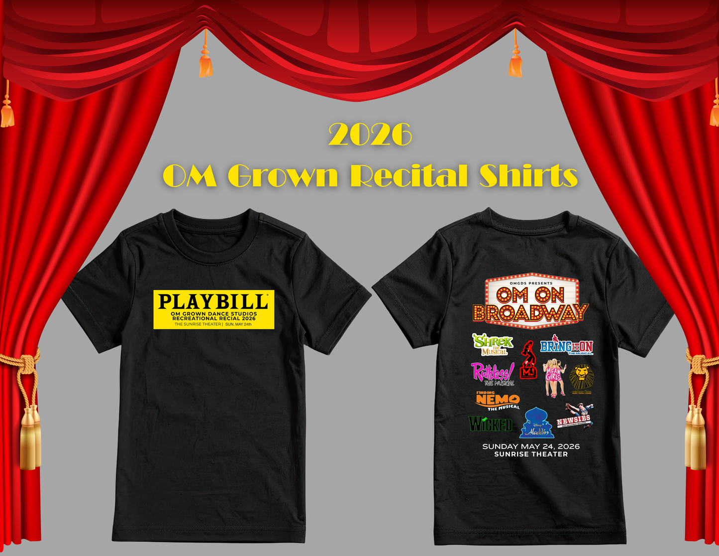 OM Recital Shirt-Preorder