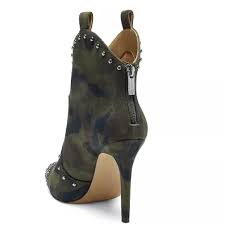 Jessica Simpson Pixillez Studded Bootie In Camo