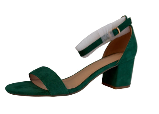 Velvet Holly Suede Heel