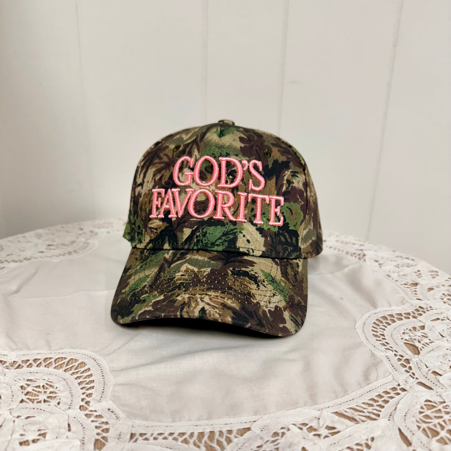 Embroidered Trucker Hat