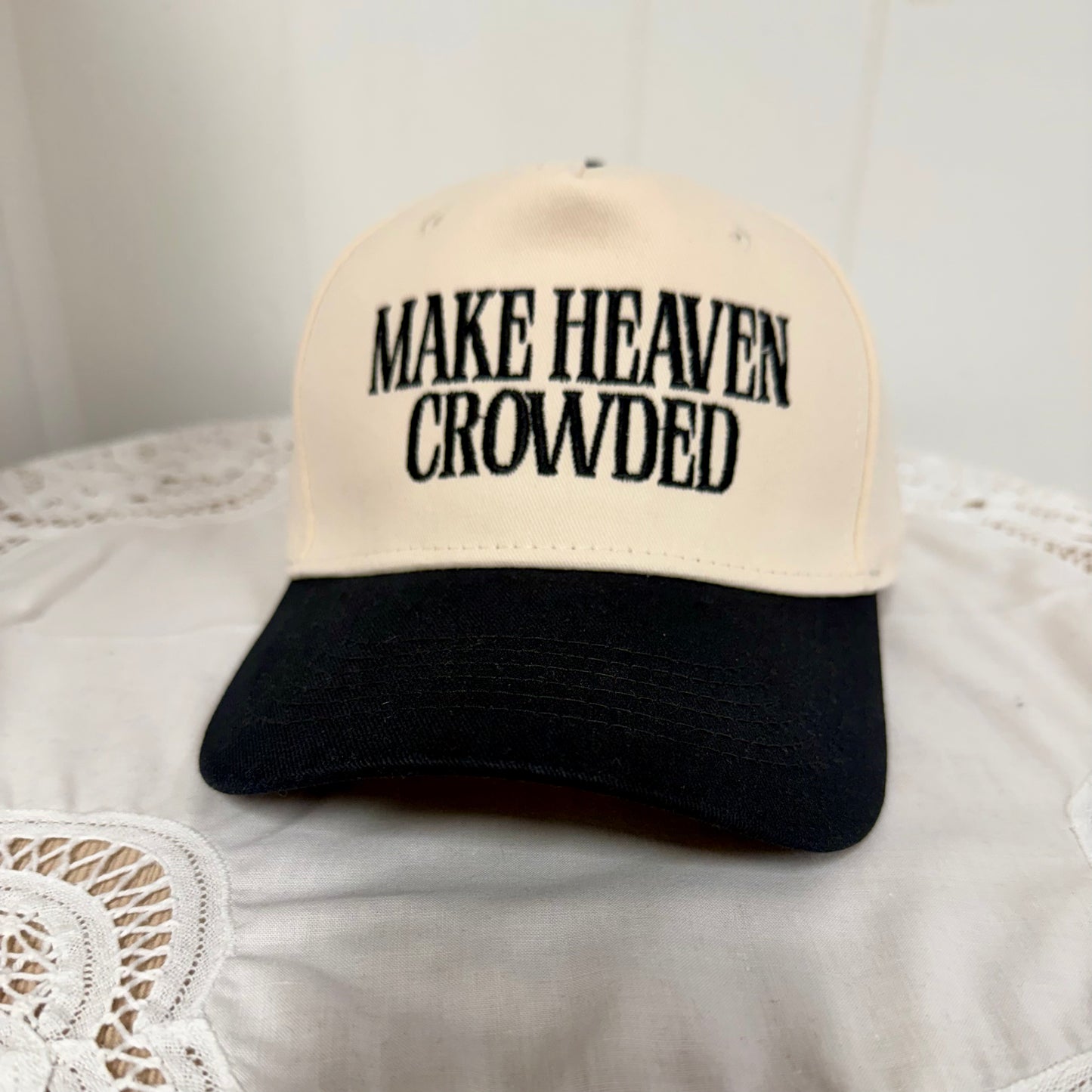 Embroidered Trucker Hat
