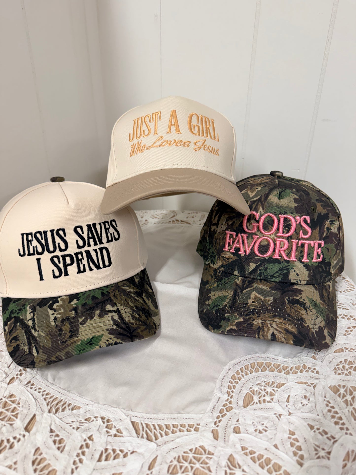 Embroidered Trucker Hat