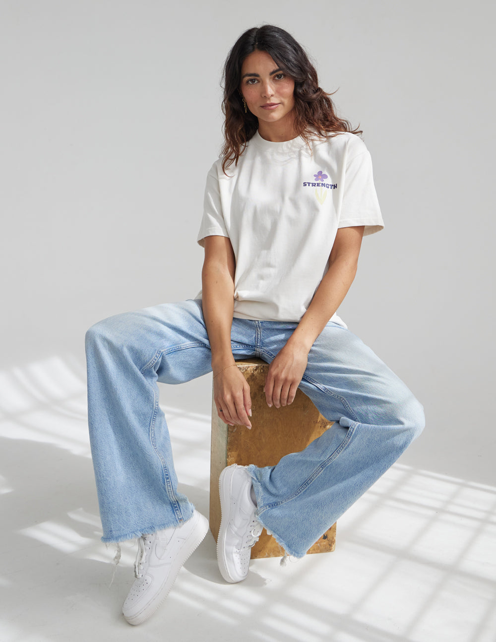 My Strength Floral Unisex Tee