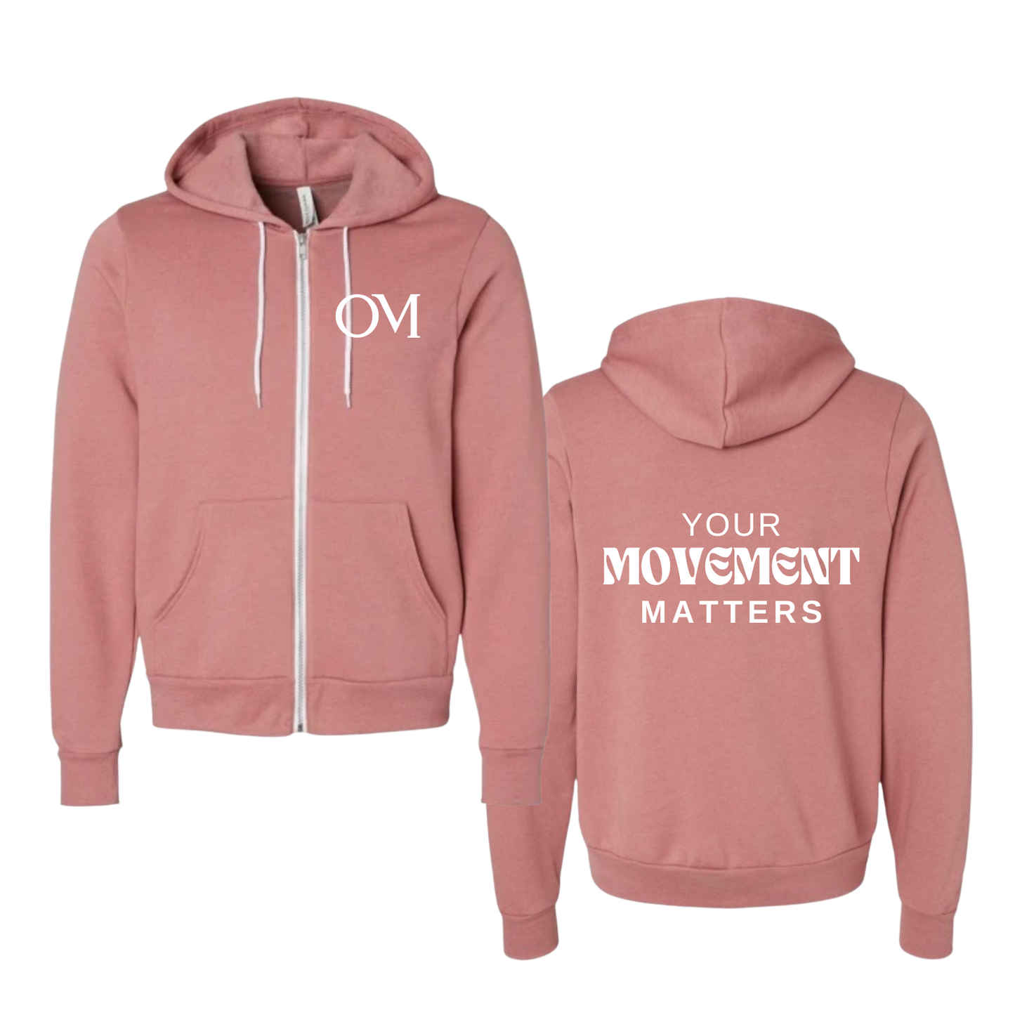 (Preorder) OM Your Movement Matters Zip Up