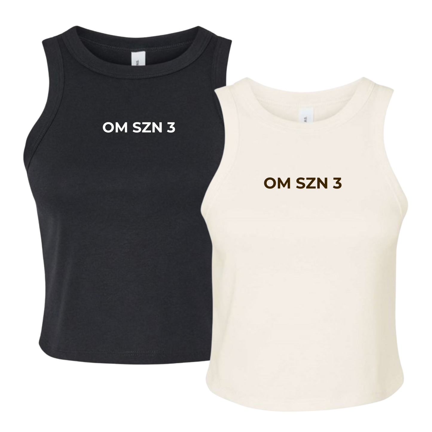 (Preorder) OM Season 3 Micro Rib Muscle Crop Tank