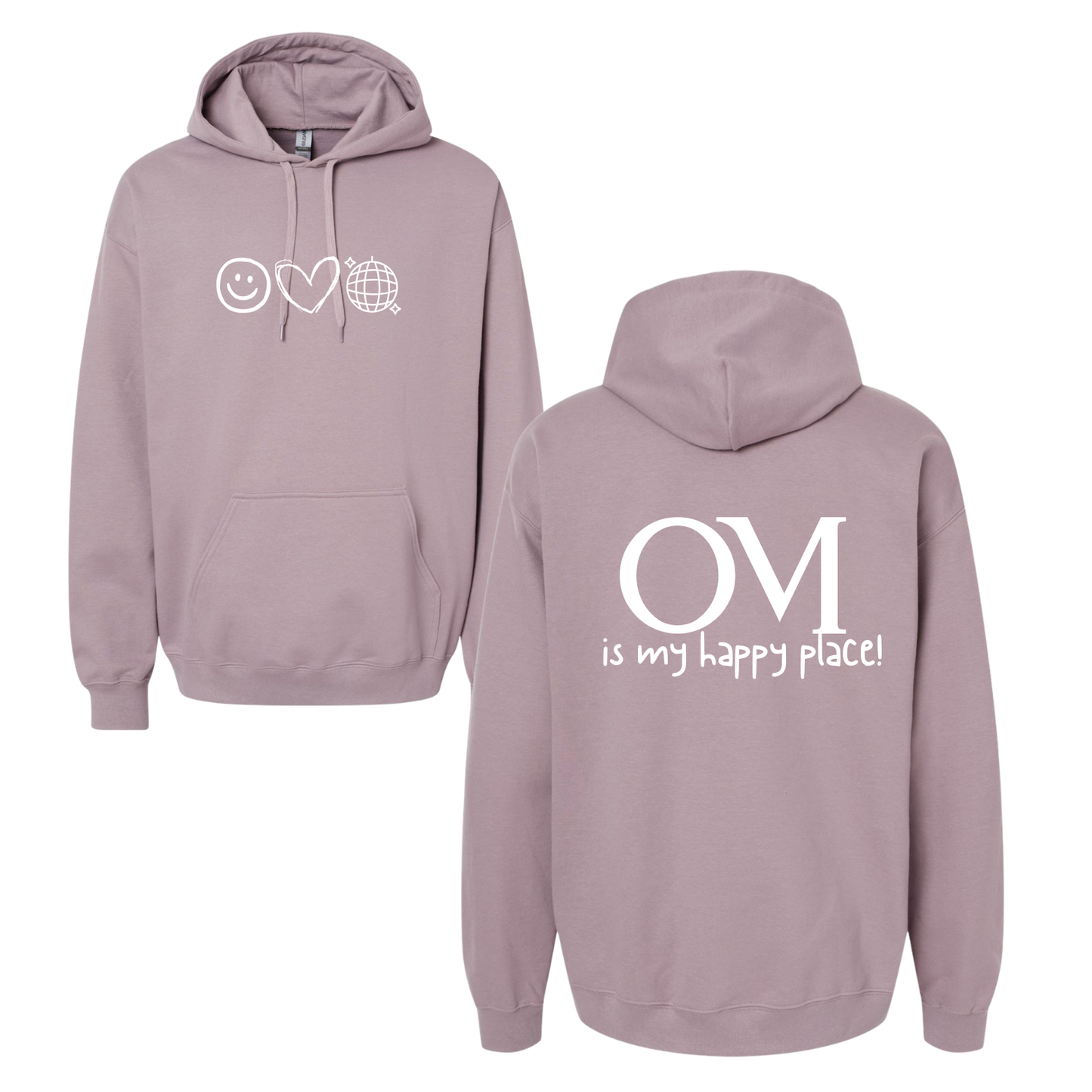 (Preorder) OM is my Happy Place Hoodie