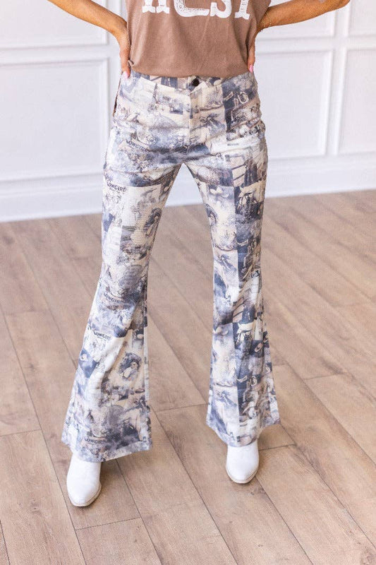 Cowgirl Print Pants