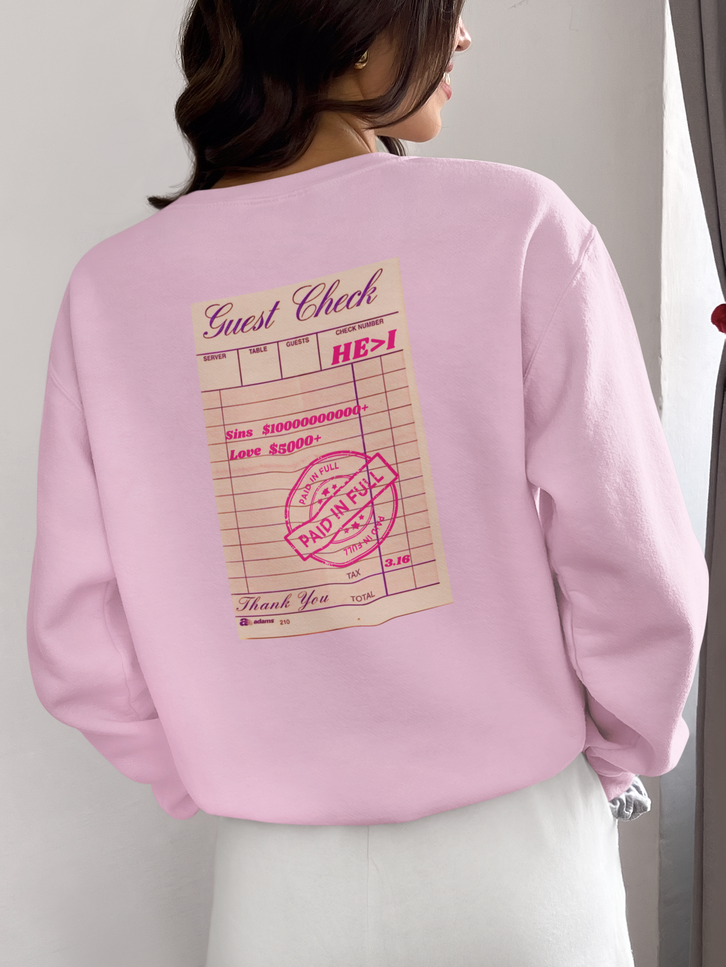 Jesus Saves, I Spend Sweatshirt