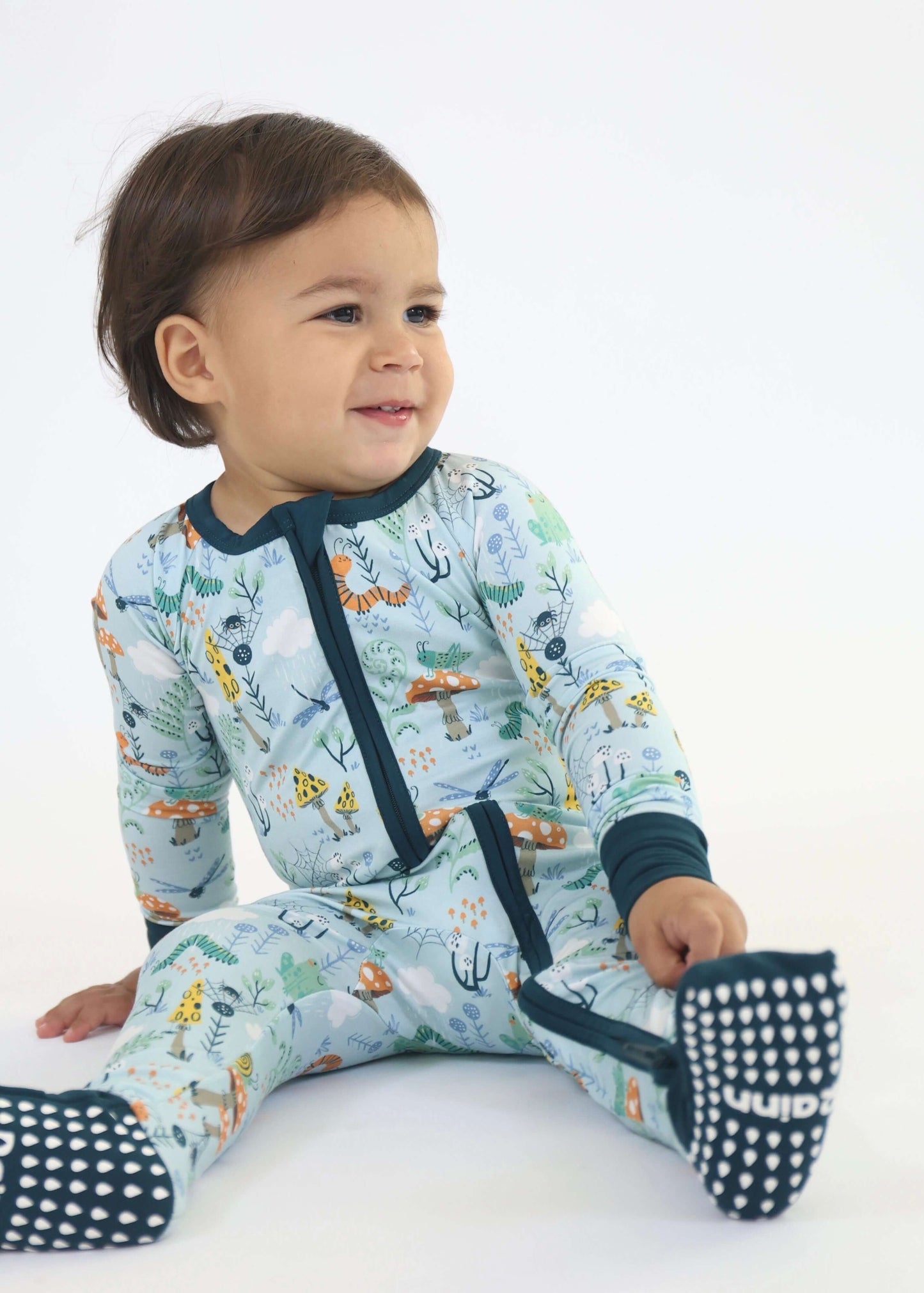 Bamboo Zipp Jammies - Critter Hollow
